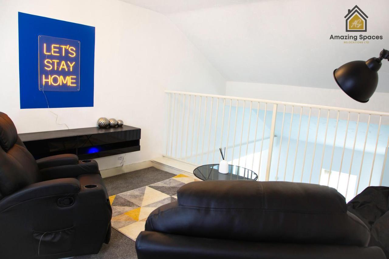 Large Unique 2 Bedroom Duplex Apartment With Private Parking & Free Wifi - Vat Qualifying By Amazing Spaces Relocations Ltd Warrington Zewnętrze zdjęcie