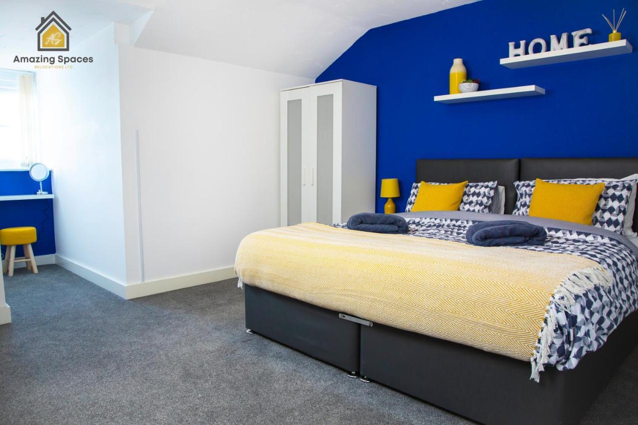 Large Unique 2 Bedroom Duplex Apartment With Private Parking & Free Wifi - Vat Qualifying By Amazing Spaces Relocations Ltd Warrington Zewnętrze zdjęcie