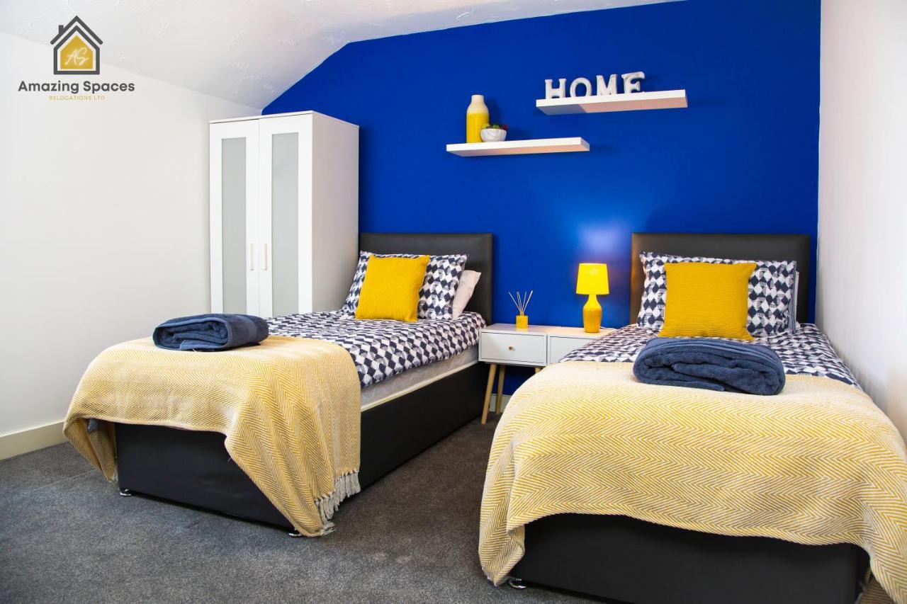 Large Unique 2 Bedroom Duplex Apartment With Private Parking & Free Wifi - Vat Qualifying By Amazing Spaces Relocations Ltd Warrington Zewnętrze zdjęcie