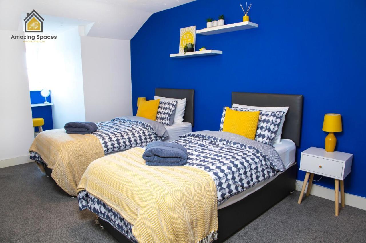 Large Unique 2 Bedroom Duplex Apartment With Private Parking & Free Wifi - Vat Qualifying By Amazing Spaces Relocations Ltd Warrington Zewnętrze zdjęcie