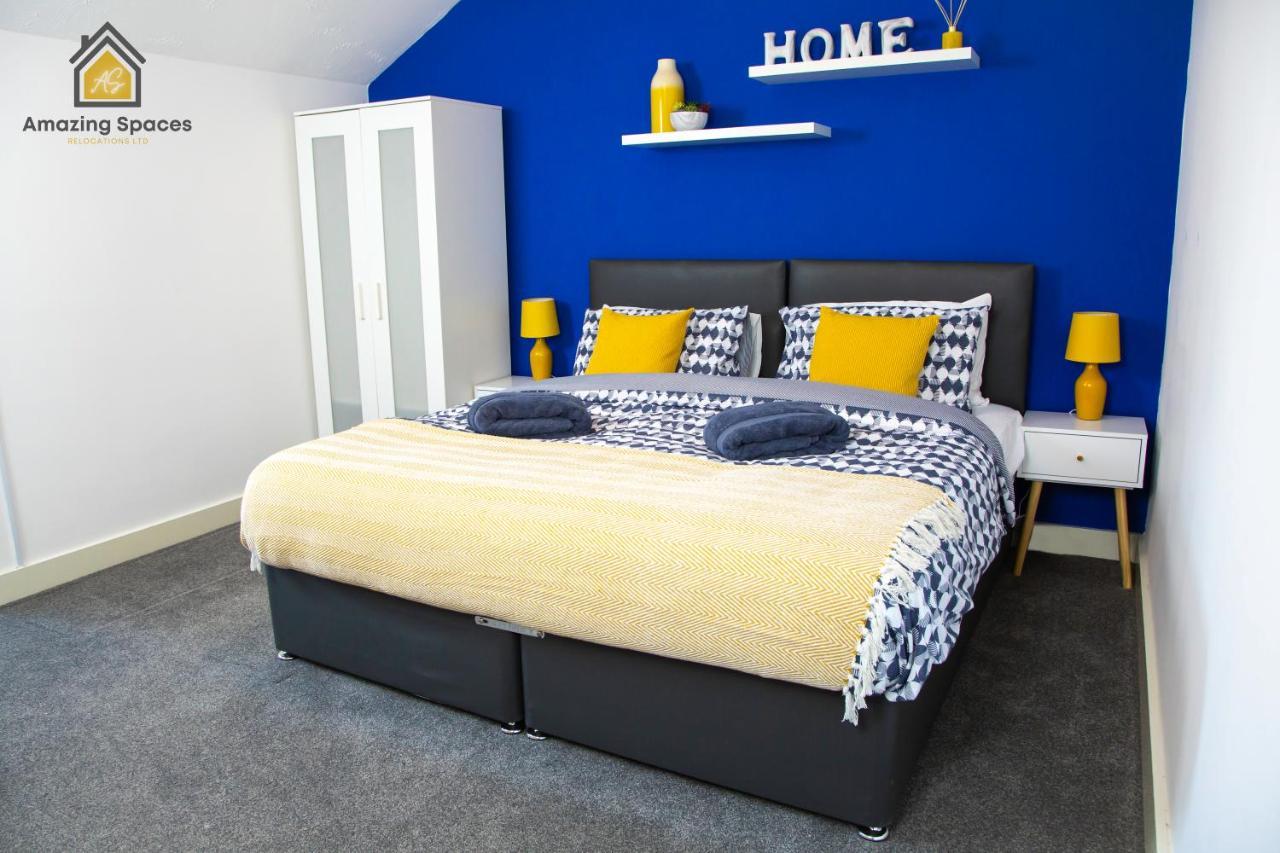 Large Unique 2 Bedroom Duplex Apartment With Private Parking & Free Wifi - Vat Qualifying By Amazing Spaces Relocations Ltd Warrington Zewnętrze zdjęcie